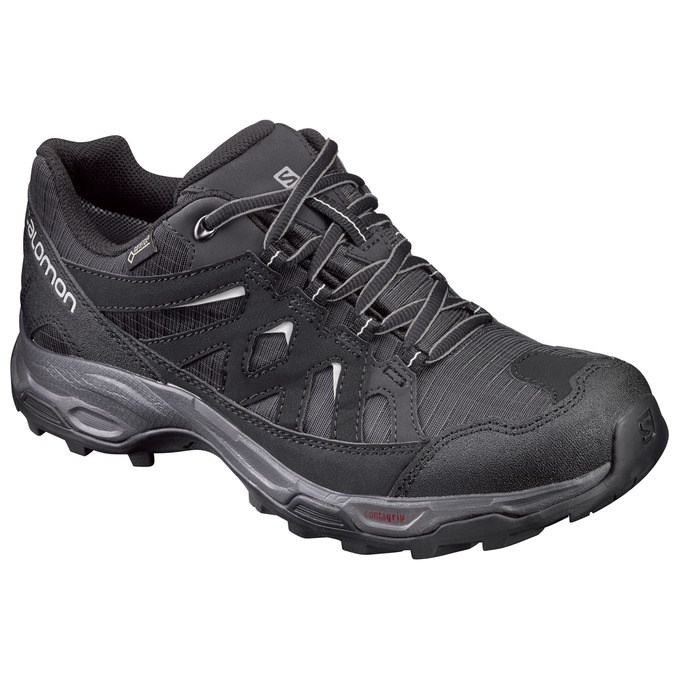 Salomon Israel EFFECT GTX® W - Womens Hiking Shoes - Black (GBWJ-14209)